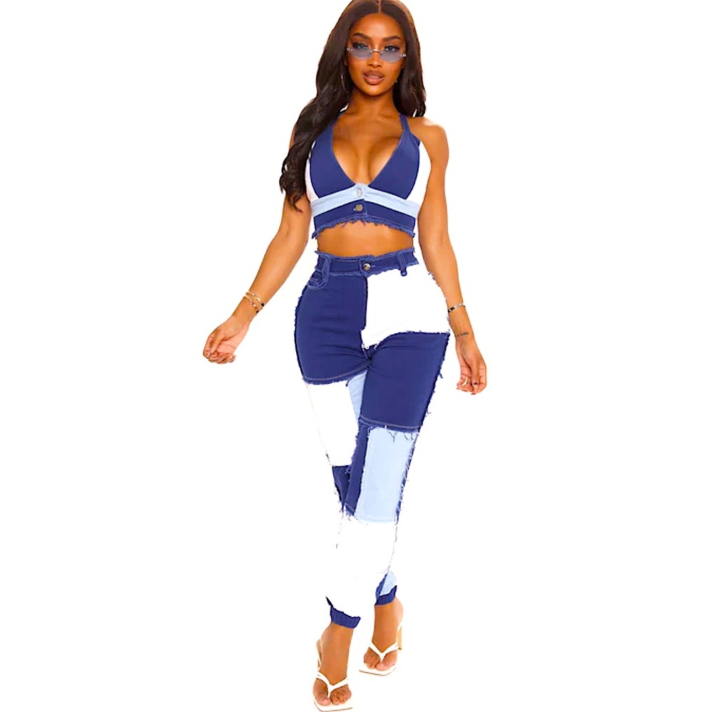 🔥HOST PICK🔥 denim jean set